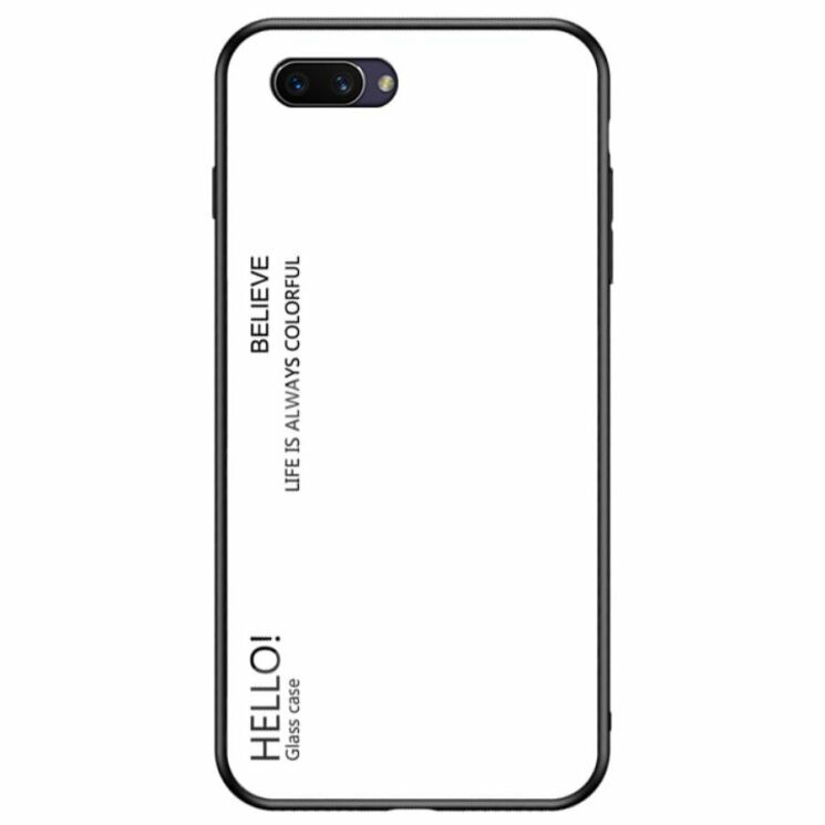 Захисний чохол Deexe Gradient Color для OPPO A5 2020 - White: фото 1 з 10