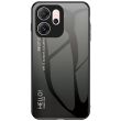 Захисний чохол Deexe Gradient Color для OPPO Reno 14 F/FS - Black / Grey (388308BH)