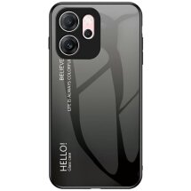 Захисний чохол Deexe Gradient Color для OPPO Reno 14 F/FS - Black / Grey: фото 1 з 6