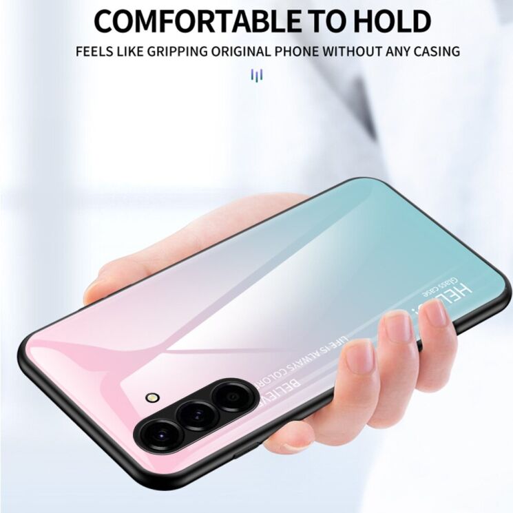 Захисний чохол Deexe Gradient Color для Samsung Galaxy A37 (A376) - Rose (406035RO) Захисний чохол Deexe Gradient Color для Samsung Galaxy A37 (A376) - Rose: фото 2 з 8