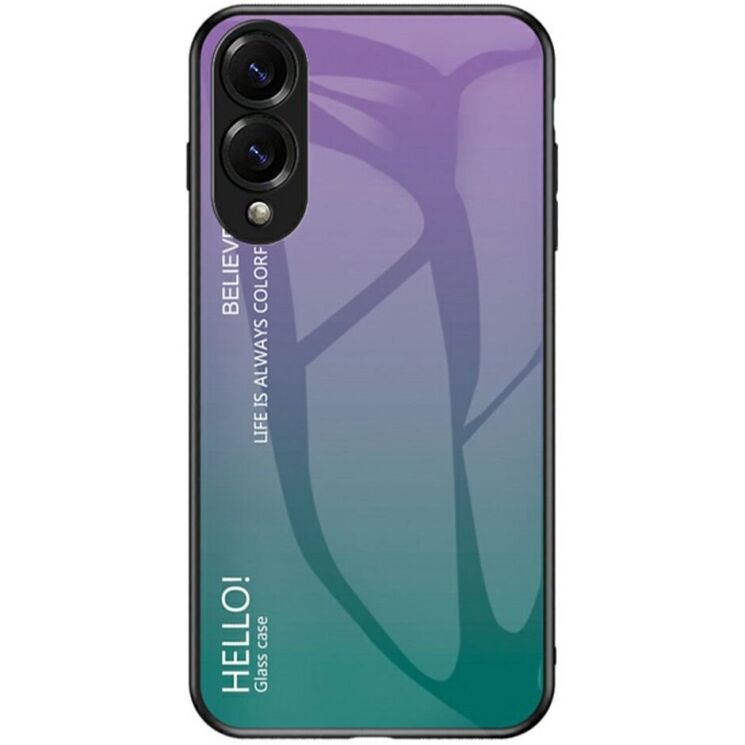 Защитный чехол Deexe Gradient Color для Samsung Galaxy S25 Edge (S937) - Purple: фото 1 из 10