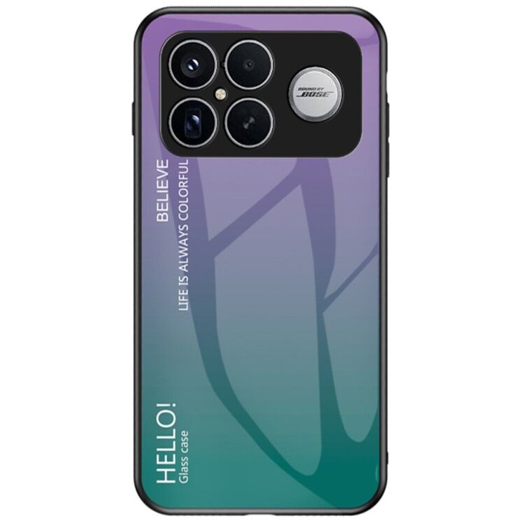 Защитный чехол Deexe Gradient Color для Xiaomi Poco F8 Ultra - Purple: фото 1 из 8