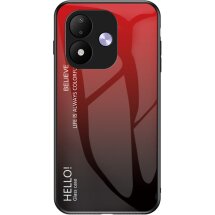 Защитный чехол Deexe Gradient Color для Xiaomi Redmi Note 17 (4G/5G) - Red / Black: фото 1 из 8