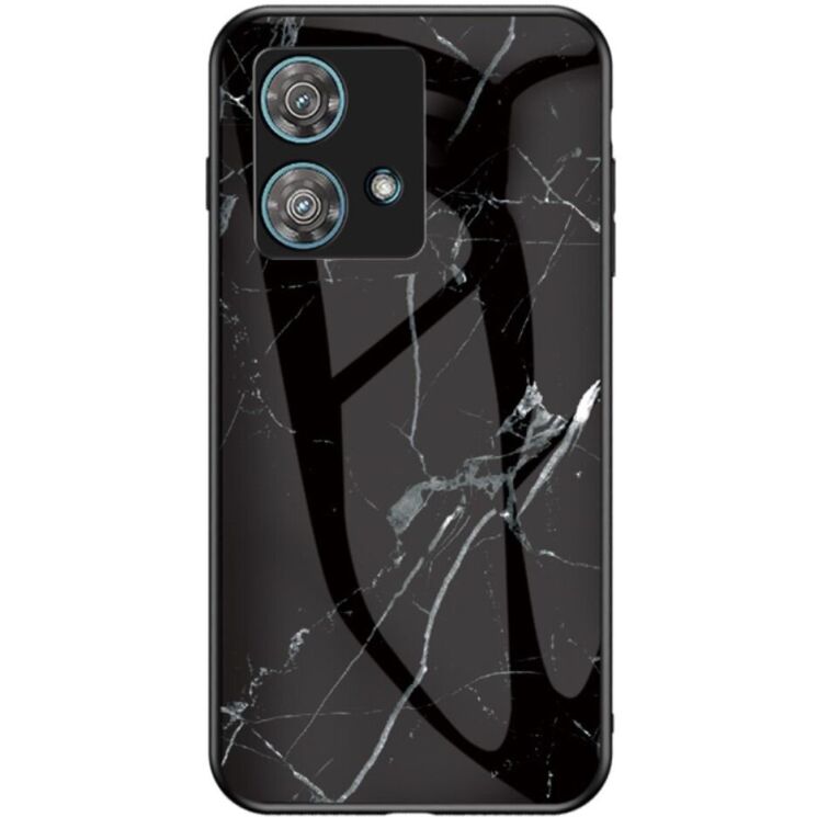 Защитный чехол Deexe Gradient Pattern для Motorola Edge 40 Neo - Black: фото 1 из 7