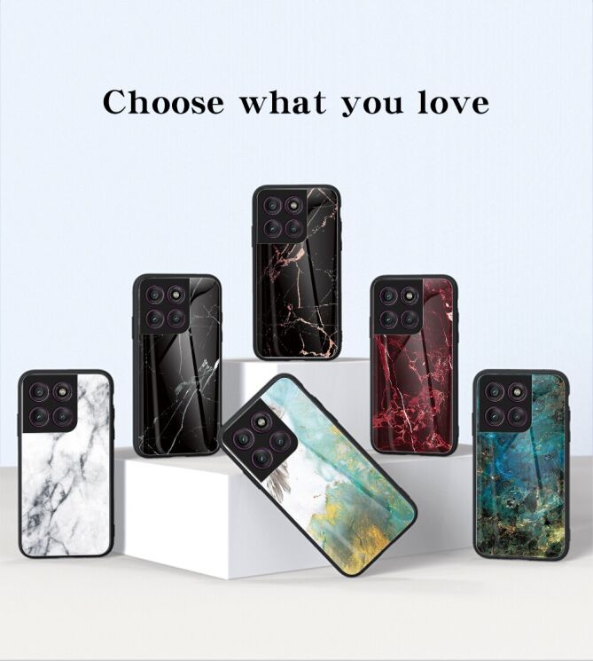 Защитный чехол Deexe Gradient Pattern для Motorola Edge 60 Pro - White: фото 3 из 9