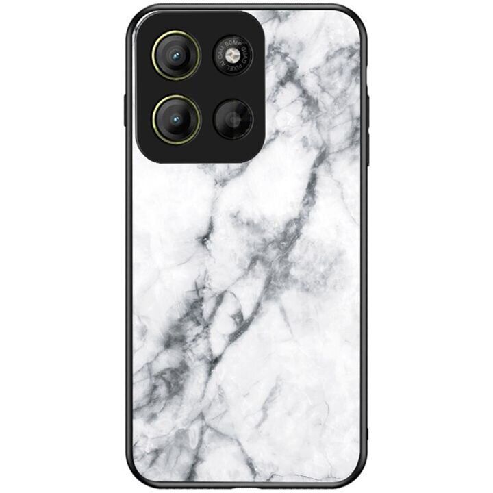 Захисний чохол Deexe Gradient Pattern для Motorola Moto G15 - White: фото 1 з 6