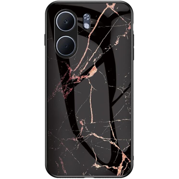 Захисний чохол Deexe Gradient Pattern для OPPO A5x - Gold / Black: фото 1 з 6