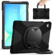 Захисний чохол Deexe Hand Grip для Samsung Galaxy Tab S10 FE Plus - Black (378522B)