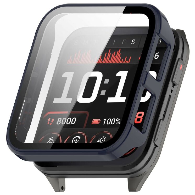 Захисний чохол Deexe Hard Frame для Garmin Venu X1 - Blue (386203L) Захисний чохол Deexe Hard Frame для Garmin Venu X1 - Blue: фото 1 з 3