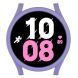Захисний чохол Deexe Hard Frame для Samsung Galaxy Watch 4 / 5 (40mm) - Light Purple (284635LV). Фото 4 з 7