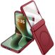 Защитный чехол Deexe Hinge Case MagSafe для Motorola Razr 60 Ultra - Red (380405R). Фото 1 из 7