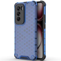 Защитный чехол Deexe Honeycomb Series для OPPO Reno 12 Pro - Blue: фото 1 из 5