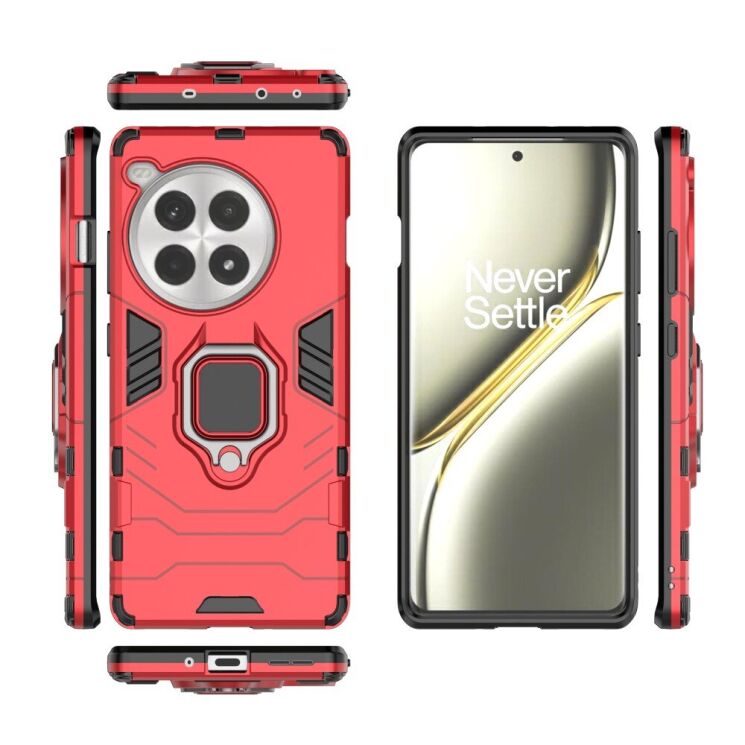 Защитный чехол Deexe Hybrid Case для OnePlus Ace 3 Pro - Black: фото 6 из 6