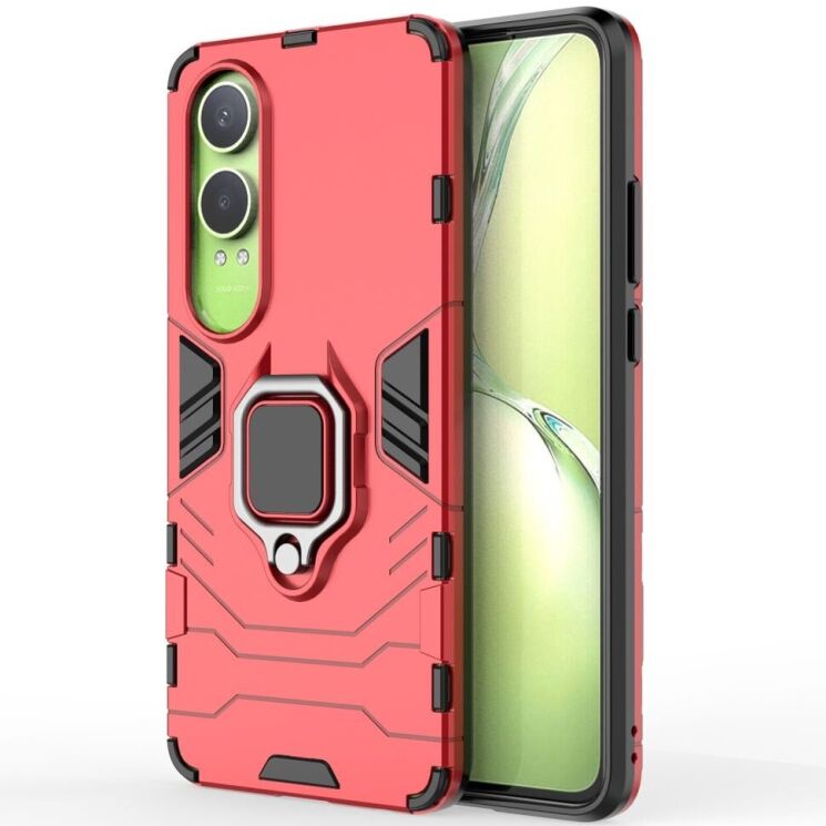 Защитный чехол Deexe Hybrid Case для OnePlus Nord CE 4 Lite - Red: фото 2 из 6