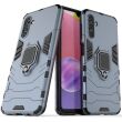 Защитный чехол Deexe Hybrid Case для Samsung Galaxy A13 5G - Dark Blue (292524DB)