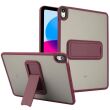 Защитный чехол Deexe Kick Shell для Apple iPad 10.9 (2022) / iPad 11 (2025) - Wine Red (306463WR)