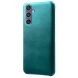 Захисний чохол Deexe Leather Back Cover для Samsung Galaxy S23 FE - Green (334438G). Фото 1 з 4