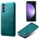 Захисний чохол Deexe Leather Back Cover для Samsung Galaxy S23 FE - Green (334438G). Фото 2 з 4