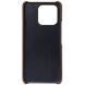Захисний чохол Deexe Leather Back Cover для Xiaomi Redmi 12C - Brown (320041Z). Фото 4 з 4