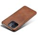 Захисний чохол Deexe Leather Back Cover для Xiaomi Redmi 12C - Brown (320041Z). Фото 3 з 4