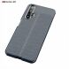 Защитный чехол Deexe Leather Cover для Huawei Honor 20 / Nova 5T - Dark Blue (237101DB). Фото 2 из 10