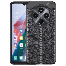 Защитный чехол Deexe Leather Cover для Xiaomi Redmi 14C / Redmi A4 5G / Poco C75 - Black: фото 1 из 6