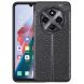 Защитный чехол Deexe Leather Cover для Xiaomi Redmi 14C / Redmi A4 5G / Poco C75 - Black (366012B). Фото 1 из 6