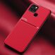 Защитный чехол Deexe Magnetic Grain для Infinix Smart 6 (X6511) - Red (299613R). Фото 1 из 7