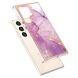 Защитный чехол Deexe Marble Style для Samsung Galaxy S24 Ultra - Light Purple (343334LV). Фото 2 из 6