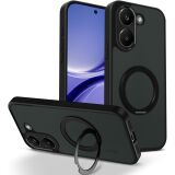 Захисний чохол Deexe Matte Skin Kickstand with MagSafe для Xiaomi Poco X8 Pro - Transparent / Black: фото 1 з 8