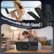 Захисний чохол Deexe Matte Skin Kickstand with MagSafe для Xiaomi Poco X8 Pro - Transparent / Black (409064H). Фото 7 з 8