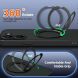 Захисний чохол Deexe Matte Skin Kickstand with MagSafe для Xiaomi Poco X8 Pro - Transparent / Black (409064H). Фото 3 з 8