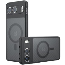 Захисний чохол Deexe Matte Skin with MagSafe для OnePlus Nord 4 - Black: фото 1 з 12