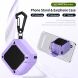 Захисний чохол Deexe Orbit Shield для Samsung Galaxy Buds 4 / Buds 4 Pro - Black (407421B). Фото 4 з 8