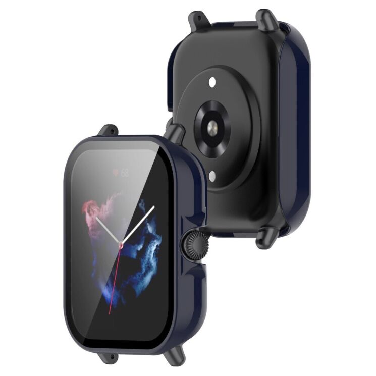 Захисний чохол Deexe Protective Cover для Xiaomi Amazfit GTS 3 - Ink Blue: фото 4 з 5