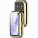Защитный чехол Deexe Protective Frame для Huawei Band 11 - Electroplated Gold (331001F). Фото 2 из 7