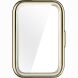 Защитный чехол Deexe Protective Frame для Huawei Band 11 - Electroplated Gold (331001F). Фото 6 из 7