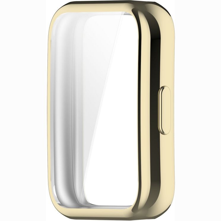 Защитный чехол Deexe Protective Frame для Huawei Band 11 - Electroplated Gold (331001F) Защитный чехол Deexe Protective Frame для Huawei Band 11 - Electroplated Gold: фото 4 из 7
