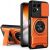 Защитный чехол Deexe Ring Shield для TECNO Pova 8 - Orange: фото 1 из 12