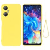 Силиконовый (TPU) чехол Deexe Silicone Case для Infinix Hot 20 5G (X666) - Yellow: фото 1 из 7