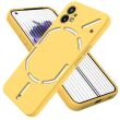 Захисний чохол Deexe Silicone Case для Nothing Phone (1) - Yellow (307210Y)