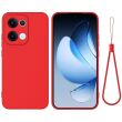 Защитный чехол Deexe Silicone Case для OPPO Reno 13 5G - Red (376544R)