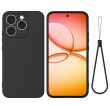 Силиконовый (TPU) чехол Deexe Silicone Case для Realme 15T - Black (401305B)
