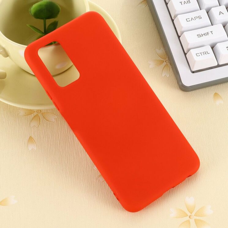 Защитный чехол Deexe Silicone Case для Samsung Galaxy Note 20 (N980) - Red: фото 4 из 5