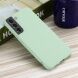 Защитный чехол Deexe Silicone Case для Samsung Galaxy S22 Plus - Green (290314G). Фото 4 из 4