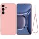 Защитный чехол Deexe Silicone Case для Samsung Galaxy S25 Plus (S936) - Pink (371915P). Фото 1 из 8