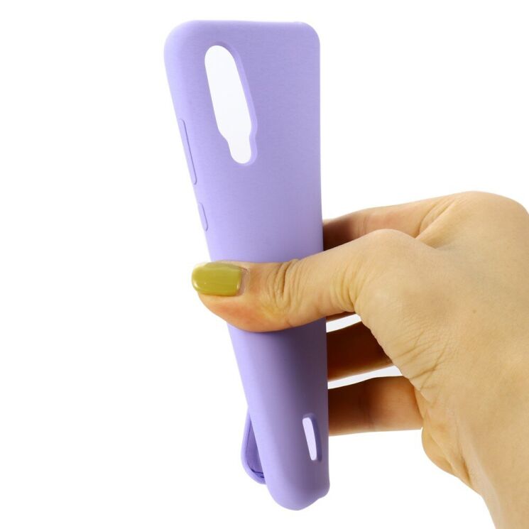 Захисний чохол Deexe Silicone Case для Xiaomi Mi A3 / Mi CC9e - Purple: фото 4 з 6