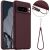 Защитный чехол Deexe Silicone Case with MagSafe для Google Pixel 8 Pro - Wine Red: фото 1 из 9