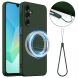 Защитный чехол Deexe Silicone Case with MagSafe для Samsung Galaxy A27 (A276) - Dark Green (408624DG). Фото 1 из 8