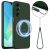 Защитный чехол Deexe Silicone Case with MagSafe для Samsung Galaxy A27 (A276) - Dark Green: фото 1 из 8